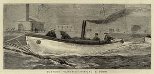 Práctica de Torpedos, saltando una Barrera